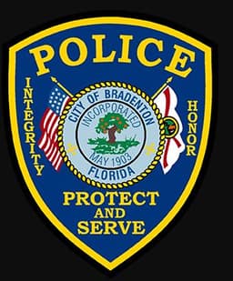 Bradenton Police Department Badge