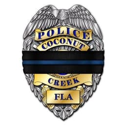 Coconut Creek Police Department Badge