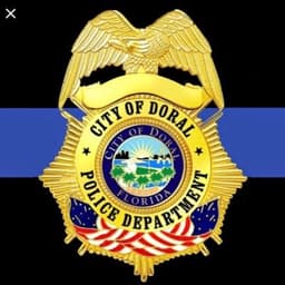 Doral Police Department Badge