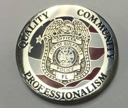 Gulfport Police Department Badge