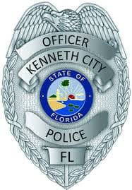 Kenneth City Police Department Badge
