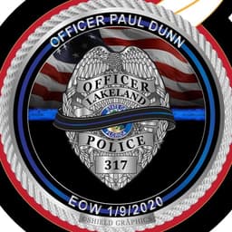 Lakeland Police Department Badge