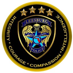 Leesburg Police Department Badge