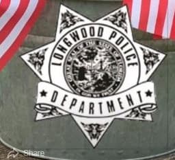 Longwood Police Department Badge