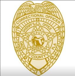 Miami-dade Corrections And Rehabilitation Department Badge