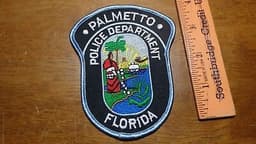 Palmetto Police Department Badge