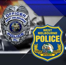 West Melbourne Police Department Badge