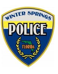Winter Springs Police Department Badge