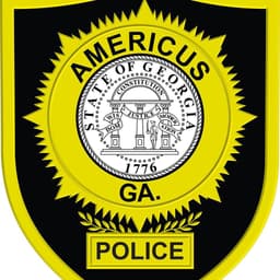 Americus Police Department Badge
