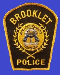 Brooklet Police Department Badge