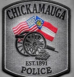 Chickamauga Police Department Badge