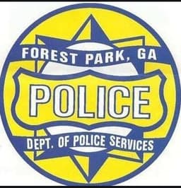 Forrest Park Police Department Badge