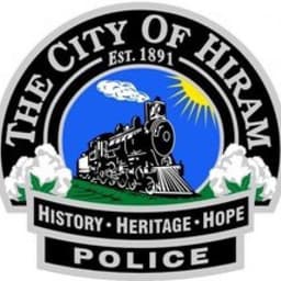 Hiram Police Department Badge