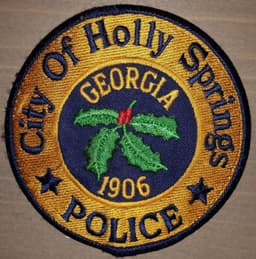 Holly Springs Police Department Badge