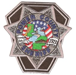 Power County Sheriffs Office Badge