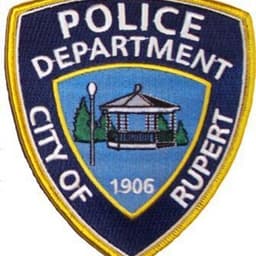 Rupert Police Department Badge