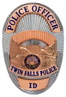 Twin Falls Police Department Badge