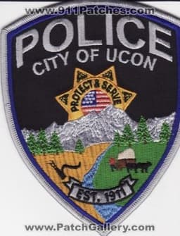 Ucon Police Department Badge