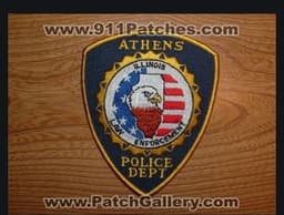 Athens Police Department Badge