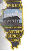 Beecher Police Department Badge