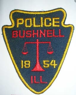 Bushnell Police Department Badge