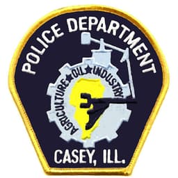 Casey Police Department Badge