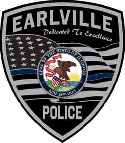 Earlville Police Department Badge