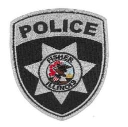 Fisher Police Department Badge