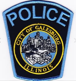 Galesburg Police Department Badge
