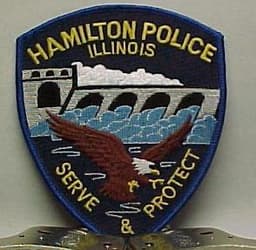 Hamilton Police Department Badge
