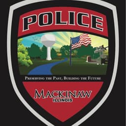 Mackinaw Police Department Badge