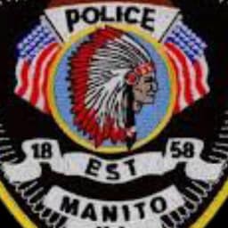 Manito Police Department Badge