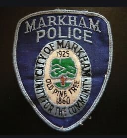 Markham Police Department Badge