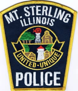 Mount Sterling Police Department Badge