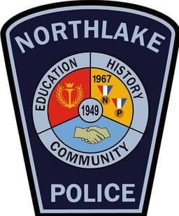 Northlake Police Department Badge