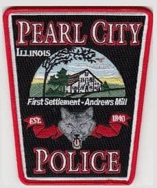 Pearl City Police Department Badge