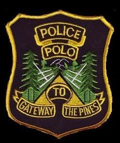 Polo Police Department Badge