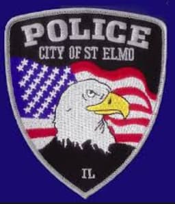 St Elmo Police Department Badge