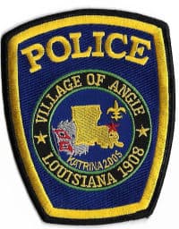 Angie Police Department Badge