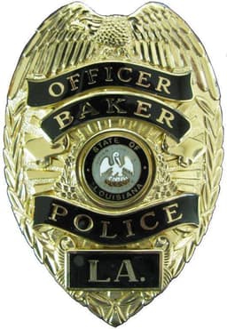 Baker Police Department Badge