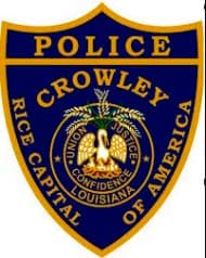 Crowley Police Department Badge