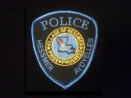 Hessmer Police Department Badge