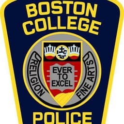 Boston College Police Department Badge