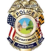 Forest Heights Police Department Badge