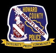 Howard County Police Department Badge