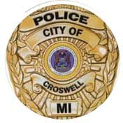 Croswell Police Department Badge