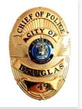 Douglas Police Department Badge