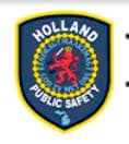 Holland Police Department Badge