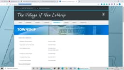 New Lothrop Police Department Badge