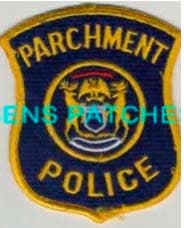 Parchment Police Department Badge